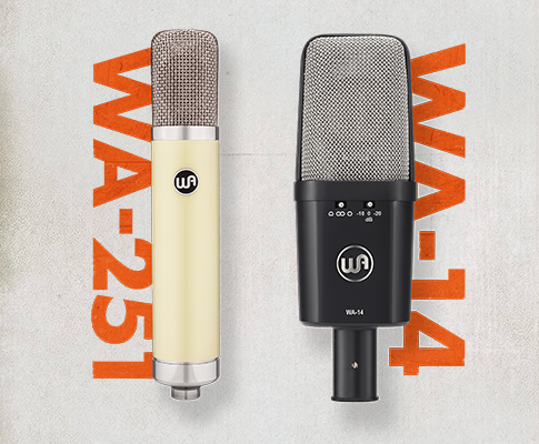 你还在考虑入手什么话筒吗？Warm Audio 的 WA-14 和 WA-251 现有惊喜优惠！