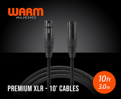 Premium Gold XLR - 10' Cables