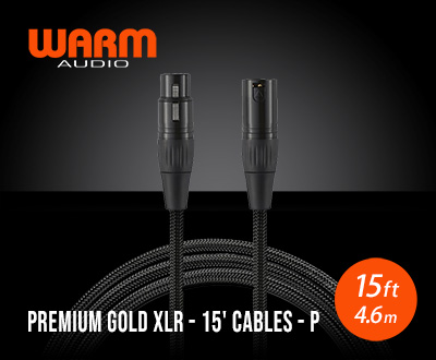 Premium Gold XLR - 15' Cables - P