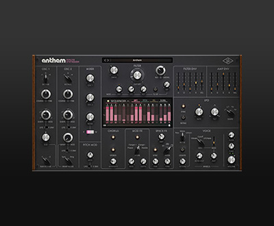 UAD Anthem Analog Synthesizer