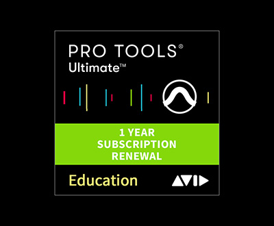 Pro Tools Ultimate EDU Students & Teachers 1Y Sub. - RENEWAL